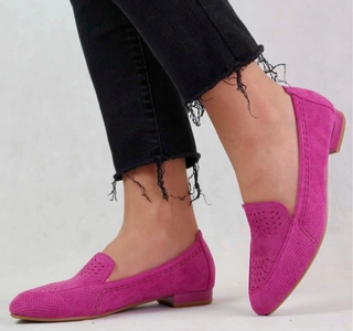 Różowe buty damskie wsuwane wiosenne Jezzi