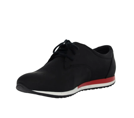 Wygodne półbuty męskie skórzane elegancko-sportowe McBraun