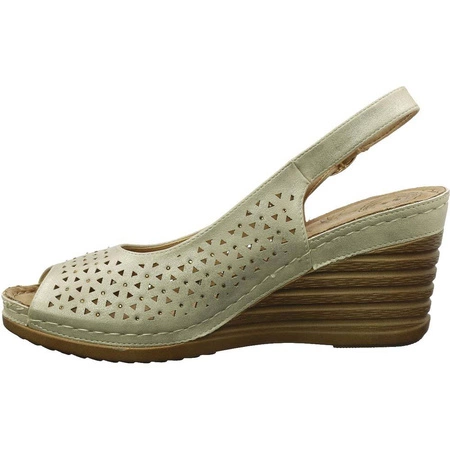 Sandały buty damskie na koturnie komfortowe Jezzi