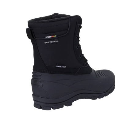 Ocieplane kalosze męskie zimowe śniegowce gumowe American Club