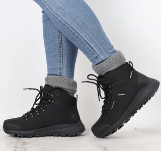 Ocieplane buty zimowe męskie trapery sportowe American