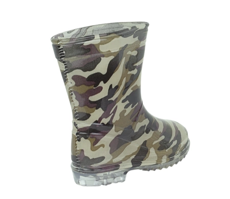 Kalosze dziecięce dla chłopca gumowce wysokie