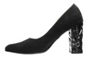 Buty damskie na obcasie zamszowe Azali - Polski Produkt