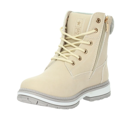 Ciepłe buty zimowe płaskie trzewiki damskie sportowe Timberki NEWS