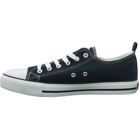 Granatowe trampki szkolne na białej podeszwie American Club