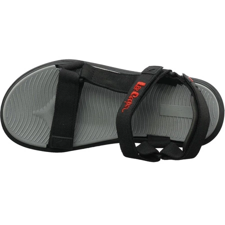 Sportowe sandały czarne na rzepy damskie/ męskie Lee Cooper