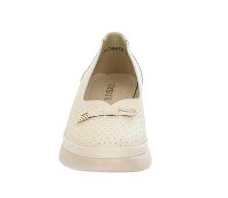 Komfortowe czółenka damskie skórzane wsuwane półbuty wiosenne VINCEZA