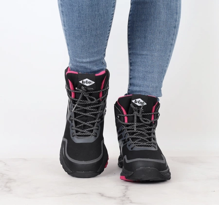 Wysokie buty górskie damskie trekkingowe softshell Lee Cooper