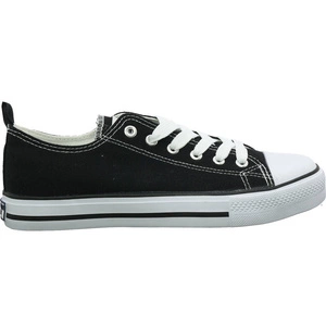 Czarne trampki męskie tenisówki szkole na białej podeszwie American Club