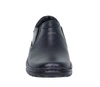Męskie półbuty czarne skórzane wsuwane Activ