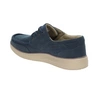 Granatowe półbuty męskie tekstylne mokasyny American Club