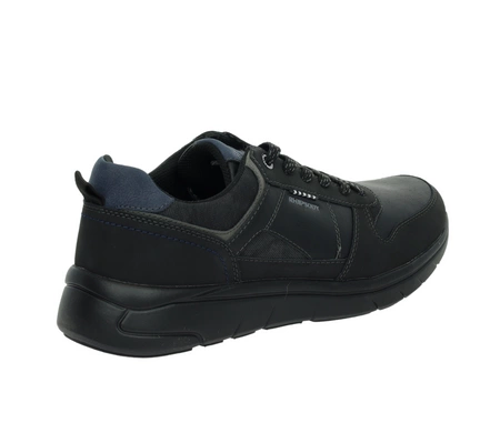 Czarne porządne adidasy męskie wygodne i eleganckie American Club