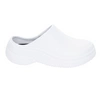 Białe gumowe klapki damskie crocsy ogrodowe gumowce na lato American Club