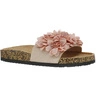 Korkowe klapki damskie pudrowy róż Jezzi