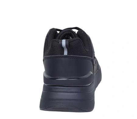 Czarne adidasy męskie na grubej podeszwie Mc Braun