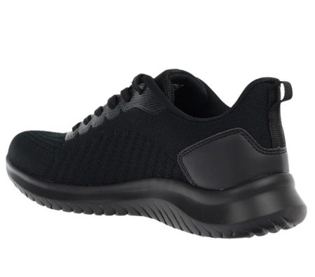 Lekkie adidasy czarne chłopięce oddychające American Club