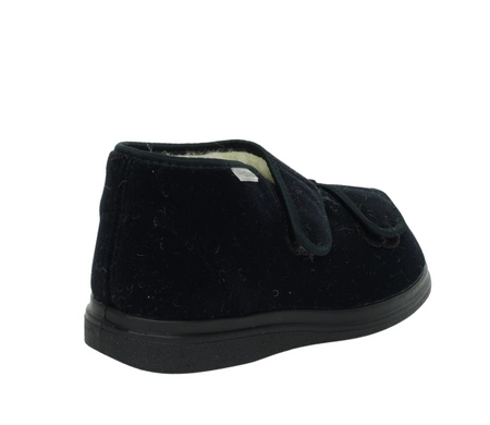 Ortopedyczne buty damskie na rzepy kapcie buty ocieplane wełną Dr Orto BEFADO