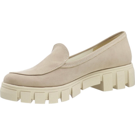 Cieliste lordsy damskie zamszowe Azali - Polski Produkt