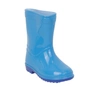 Błękitne kalosze chłopięce gumowce dziecięce wysokie