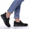 Czarne półbuty damskie sportowe i komfortowe NEWS
