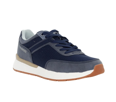 Granatowe adidasy męskie z komfortową miękką wkładką American Club