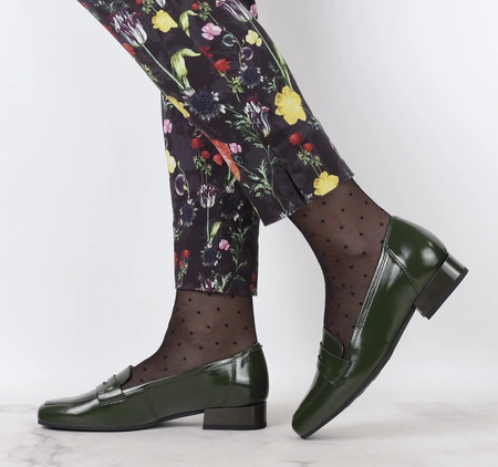 Lakierowane mokasyny skórzane eleganckie i komfortowe Gino Fabiani