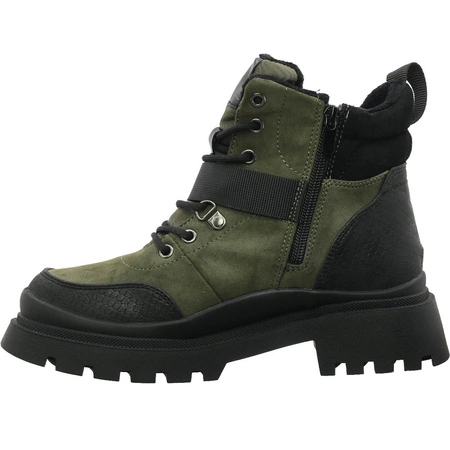 Modne botki damskie w tym sezonie khaki Jezzi