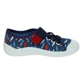 Pantofle dla chłopca na rzepy do przedszkola BEFADO 351X032