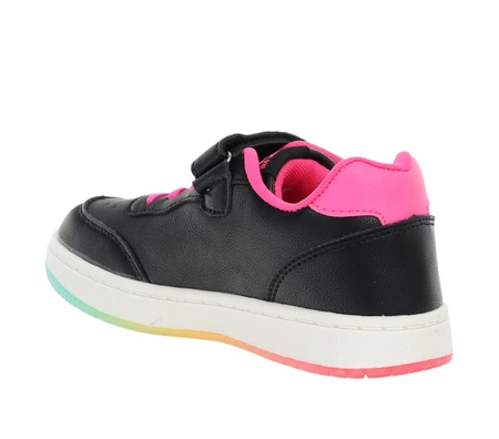 Kolorowe adidasy dziecięce skórzane w środku American Club