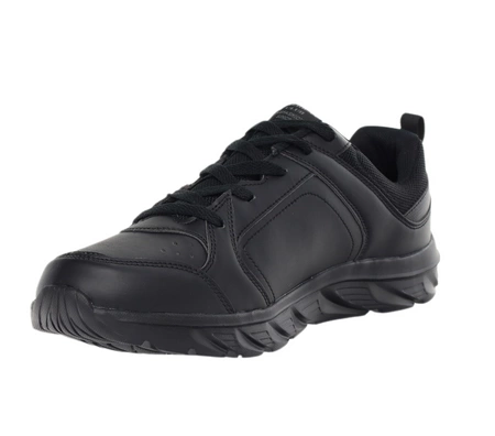 Czarne półbuty męskie sportowe adidasy w dużych rozmiarach American