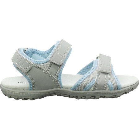 Szare sandały dziecięce na rzepy American Club