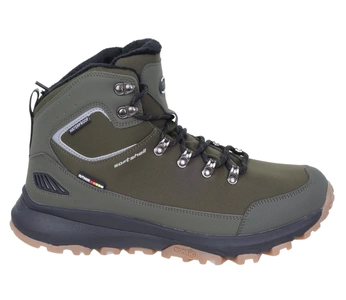 Modne trzewiki męskie buty zimowe robocze ciepłe i wodoodporne American Club