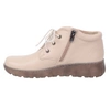  Jasne botki damskie skórzane komfortowe buty zimowe HELIOS