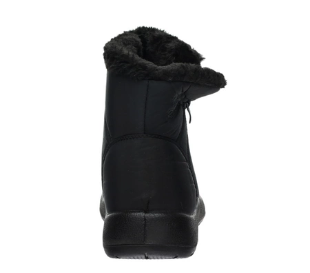 Niskie śniegowce damskie trzewiki na zamek z boku Jezzi