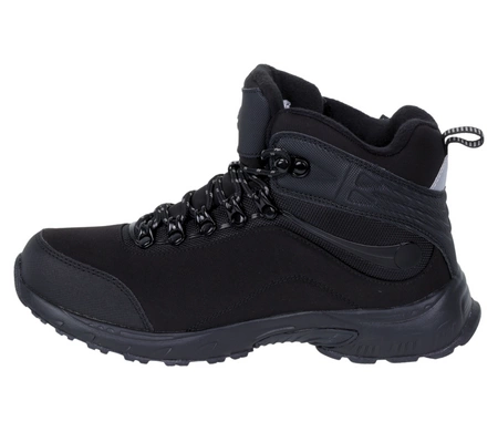 Czarne buty zimowe męskie chłopięce wodoodporne w rozmiarach 37,38,39,40,41 American Club