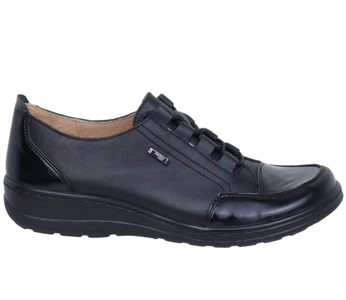 Skórzane półbuty damskie szyte komfortowe Helios