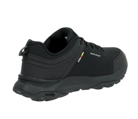 Czarne adidasy sportowe z membraną wodoodporną softshell American Club