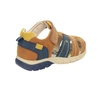 Sandały chłopięce z zakrytymi palcami i piętą na rzepy American Club