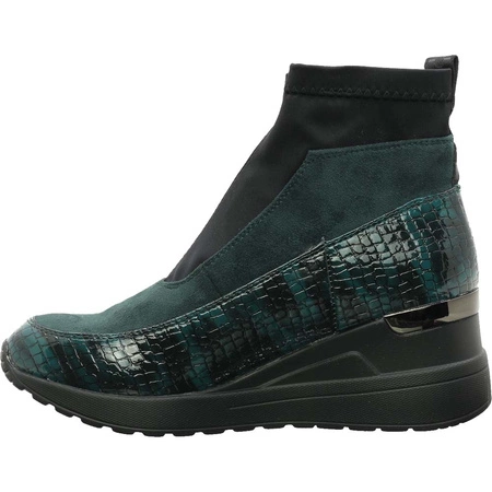 Komfortowe buty botki wiosenne na koturnie Jezzi