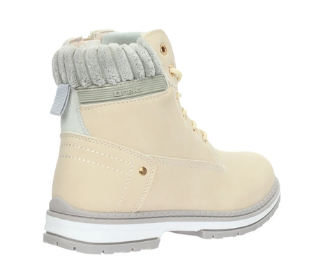 Ciepłe buty zimowe płaskie trzewiki damskie sportowe Timberki NEWS