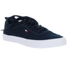 Granatowe męskie trampki na białej podeszwie American Club