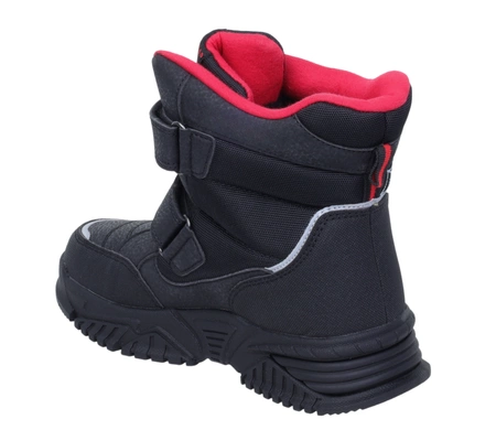 Buty zimowe chłopięce na rzepy ciepłe i wytrzymałe Spidermen American Club