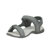 Szare sportowe sandały damskie ze skórzana wkładką American Club