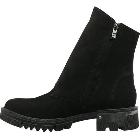 Workery skórzane botki damskie Massimo Lucchesi