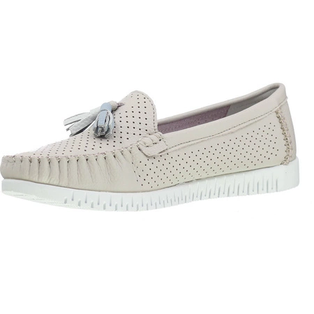 Mokasyny damskie skórzane Polskie Jezzi