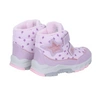 Różowe/fioletowe buty zimowe dla dziewczynki na rzepy ciepłe American Club