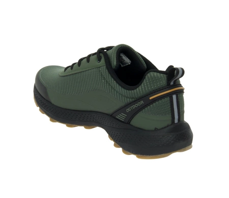 Zielone adidasy męskie trekkingowe z odblaskami wodoodporne Mc Braun