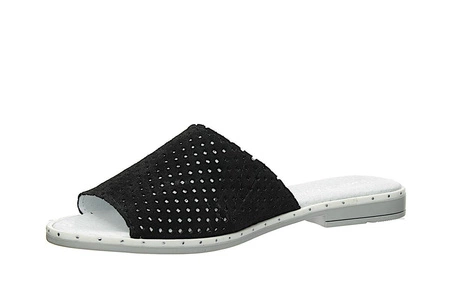 Klapki damskie skórzane Gino Fabiani