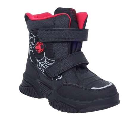 Buty zimowe chłopięce na rzepy ciepłe i wytrzymałe Spidermen  American Club