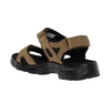 Brązowe turystyczne sandały męskie/chłopięce wytrzymałe na rzepy American Club